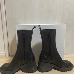 【美品】Chloé レインブーツ 黒 付属品完備 の画像