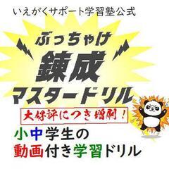 小中学生ドリル「ぶっちゃけ錬成マスタードリル」いえサポ塾公式教材の画像