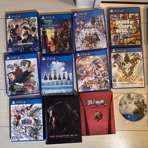 【引退品】PS4ソフト18本 まとめ売り（逆転裁判123、十三機兵、SEKIRO等）
