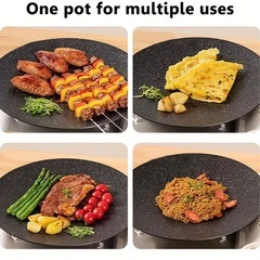 【新品未使用】大型グリルプレート 34cmの画像