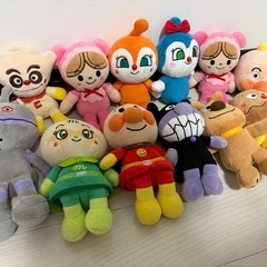 アンパンマン　ぬいぐるみの画像