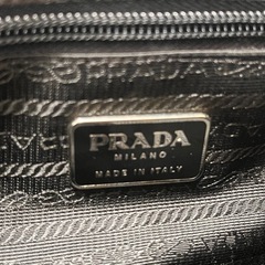 レア　PRADA メンズ　ヴィンテージ　ショルダーバッグ ナイロン　レザーの画像