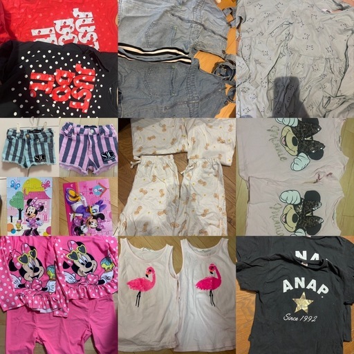 新品　女の子　服　お揃い　ワンピース　スカート　レギンス　