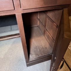 昭和レトロ 学習机の画像