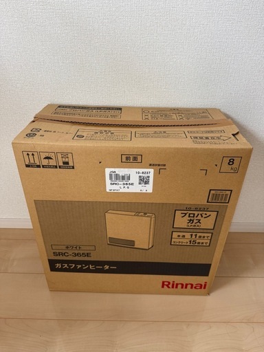 Rinnai リンナイ ガスファンヒーター SRC-365E 新品