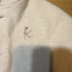 組曲　ベビー用ポンチョ　ピンク　80-90センチの画像