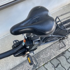 YAMAHA PAS BABBY電動アシスト自転車 ブラックの画像