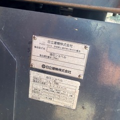 日立 ZX55UR ミニ油圧ショベル 美品 オイル漏れなし 無傷の画像