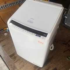 NO B953🌈福岡市内配送設置無料✨🌈洗濯乾燥機 日立 洗9.0kg・乾5.0kg 大型 設置・取付（ホース類接続）込み BW-DV90EE7-W 2020年式の画像