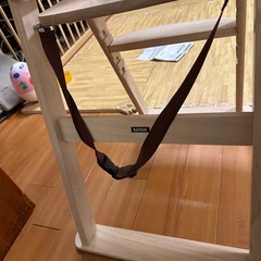 カトージ　木製ハイチェアの画像