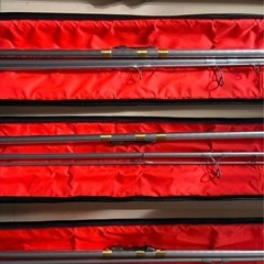 SPIN POWER SF 425CX ロッド 3本セット ケース付きの画像