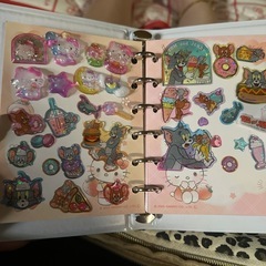 シール手帳♡の画像