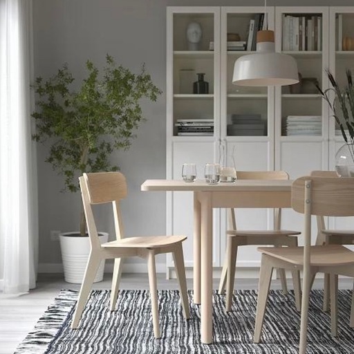 マナベインテリア　ダイニングテーブル　IKEA リーサボーチェア