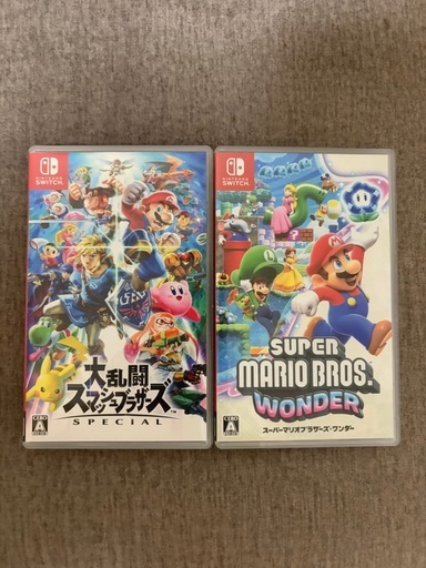 Switch スマブラ&マリオワンダー