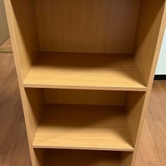 カラーボックス 3段 本棚 収納の画像