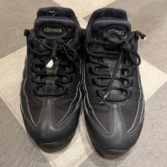 ナイキNIKE エアマックス95ブラックの画像