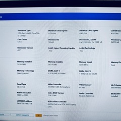 【美品】Dell G15 5520 ゲーミングノート RTX3060 / i7 / 165Hzの画像