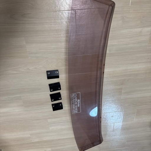 DR30 スカイライン　鉄仮面　西部警察　当時物　リアバイザー 296d1af4171fed97a983bcd6dab0b0