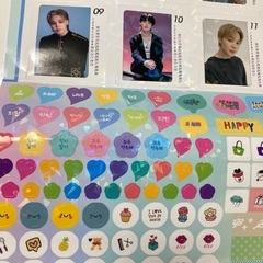 美品　レア　BTS ジミン　JIMIN  2026カレンダーシールの画像