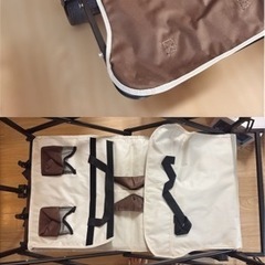 後部展開型 アウトドアキャリーワゴン 300L ベージュ　新品未使用の画像