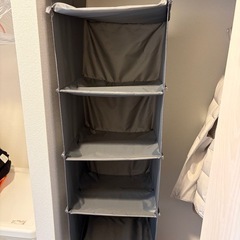 [予約済み]多用途収納ラック+ハンガーラックの画像