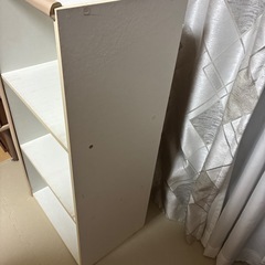 カラボ3段　白　収納の画像