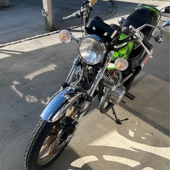 KH250  フルカスタム　350改Kawasaki  レアパーツ多数　福岡県　　バイク　旧車　の画像