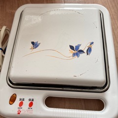 両手鍋＆加温トレー
の画像