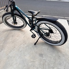 広島発 ファットバイク 26インチ 24段変速の画像