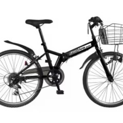 Arex　Junior　24型6スピードノンパンク折りたたみジュニアマウンテンバイク　の画像