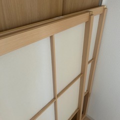 窓枠　障子　障子戸　木枠の画像