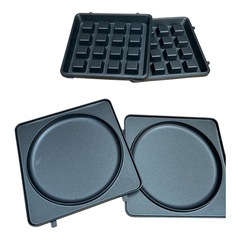 D-STYLIST マルチサンドメーカー3in1 パンケーキ ワッフル プレートの画像