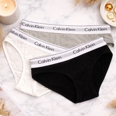 Calvin Klein ボクサーパンツ 女性用 3枚セット Lサイズの画像