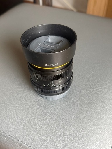 新品、驚異のF1.1レンズです。