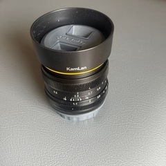 新品、驚異のF1.1レンズです。の画像