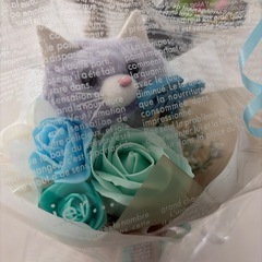 新品フラワーブーケの画像