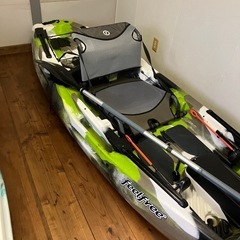 一人用フィッシングカヌーの画像