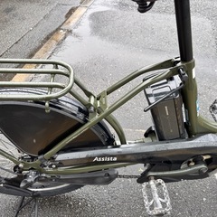 083中古ブリヂストン電動アシスト自転車　8.7Ah 大阪の画像