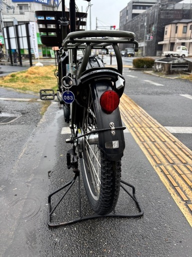 083中古ブリヂストン電動アシスト自転車　8.7Ah 大阪