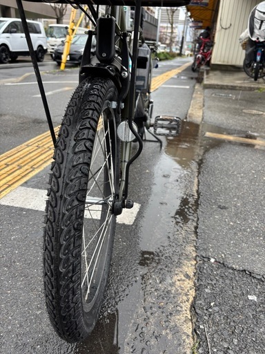 083中古ブリヂストン電動アシスト自転車　8.7Ah 大阪