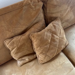 リラックスフォーム　コロンパス3人掛けソファ 幅185cm ブラウンの画像