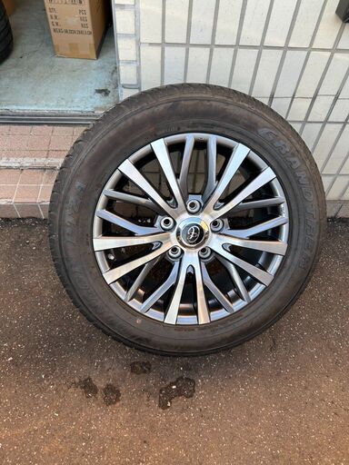 「トヨタ純正 ランドクルーザー プラド系 アルミホイール＋DUNLOP GRANDTREK 4本」