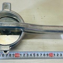 ハイ・スエヒロプレス ハンドジューサー 手動式絞り器 ステンレス製 中古 保管品の画像
