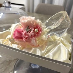 ガラスの靴　置き物　飾り
の画像