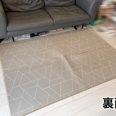 【中古】【傷あり】Little Bot Baby ベビープレーマット (禅線+三角形、大)/200x140x1.5cm/赤ちゃん用の画像