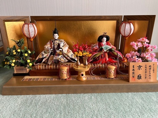 雛人形　親王飾り