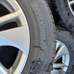 185/60R15夏 タイヤ🛞  純正アルミホイルの画像