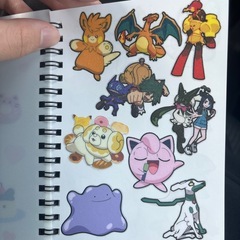 シール帳の画像