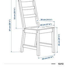 【引っ越しのため】IKEA ダイニングテーブルセット（伸縮式）チェア2脚付きの画像