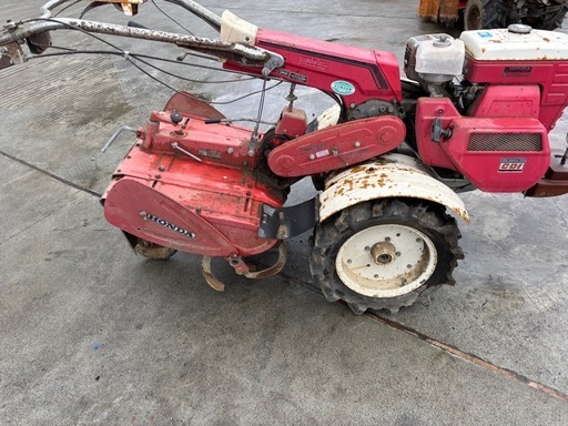 耕運機 HONDA F950ガソリンエンジン　(動作良い)